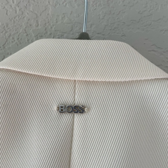 Boss Slim Fit Jacket in Wool Twill Minimalist Tailored Blazer - Picture 14 of 14